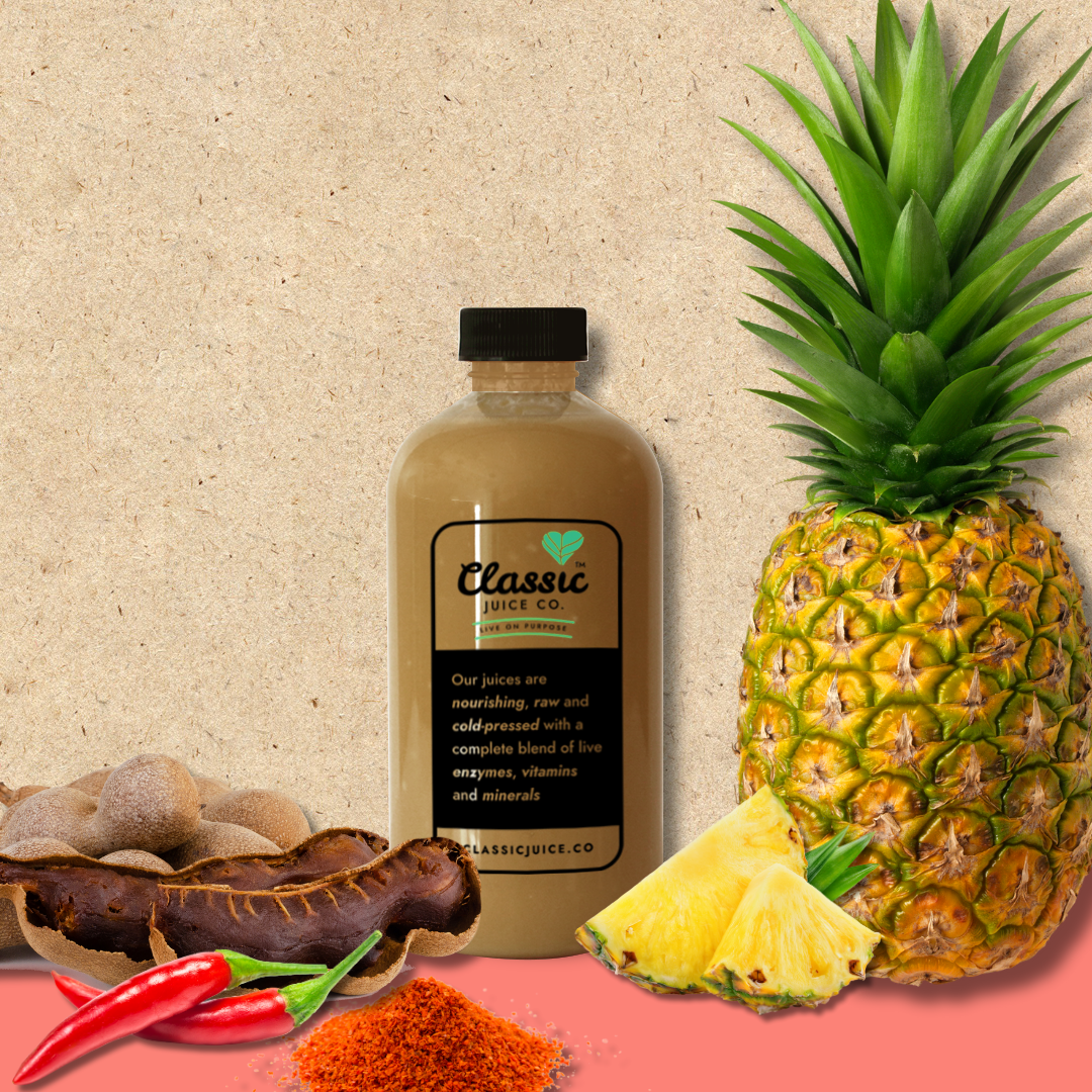 wellness, immunity, health, healthy, shots, immunity shots, pineapple, tamarind, cayenne